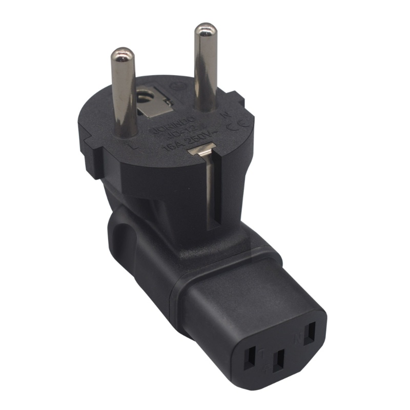 IOR EU4 8 Châu Âu 2 Prong Cắm vào IEC320 C13 Bộ Chuyển Đổi Nguồn Cho PC Laptop Receptacle
