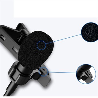 NLINNI Ve Áo Micro 3.5 Mm Cắm Type-C Mic Condenser Ghi Âm Giọng Nói Giảm Tiếng Ồn Điện Thoại Di Động Micro Nhỏ
