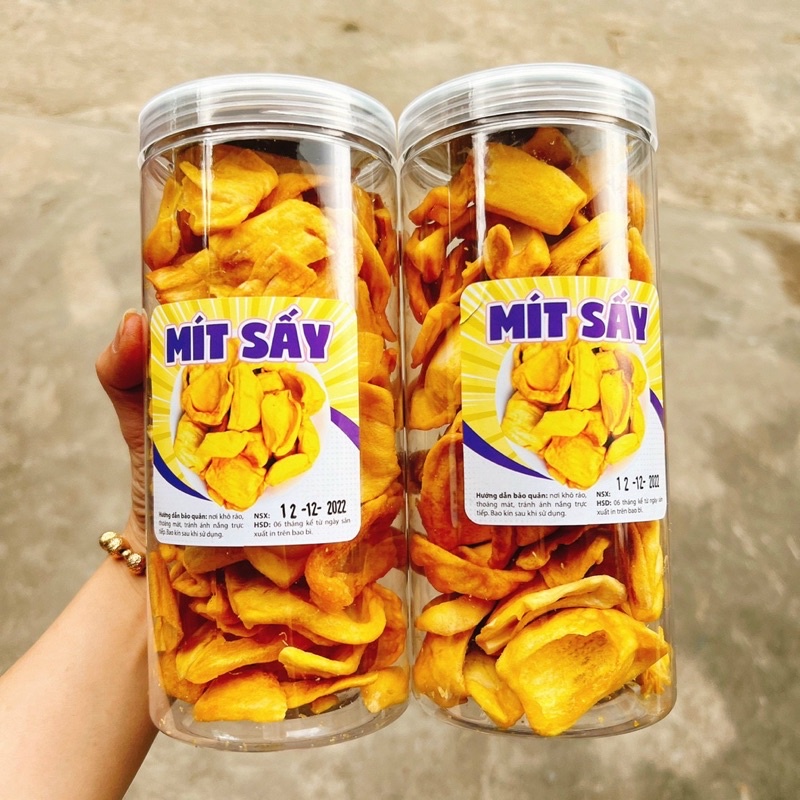 Mít Sấy Xuất Khẩu Loại 1 Cao Cấp lon 180GR