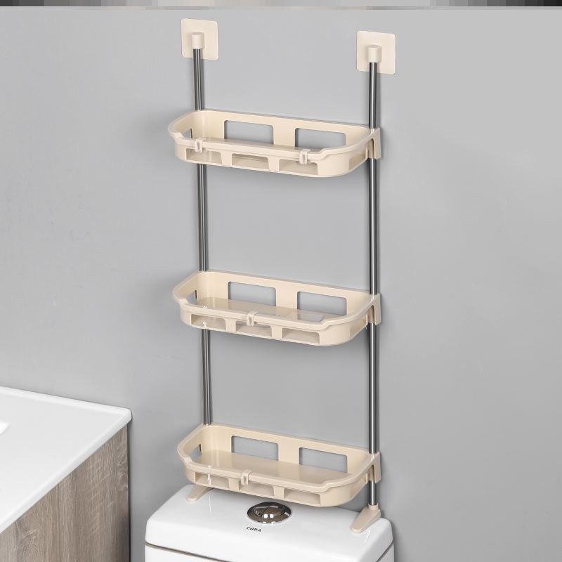 [Mã LIFEXANH03 giảm 10% đơn 500K] Kệ 2 và 3 Tầng Đa Năng Để Trên Bồn Cầu