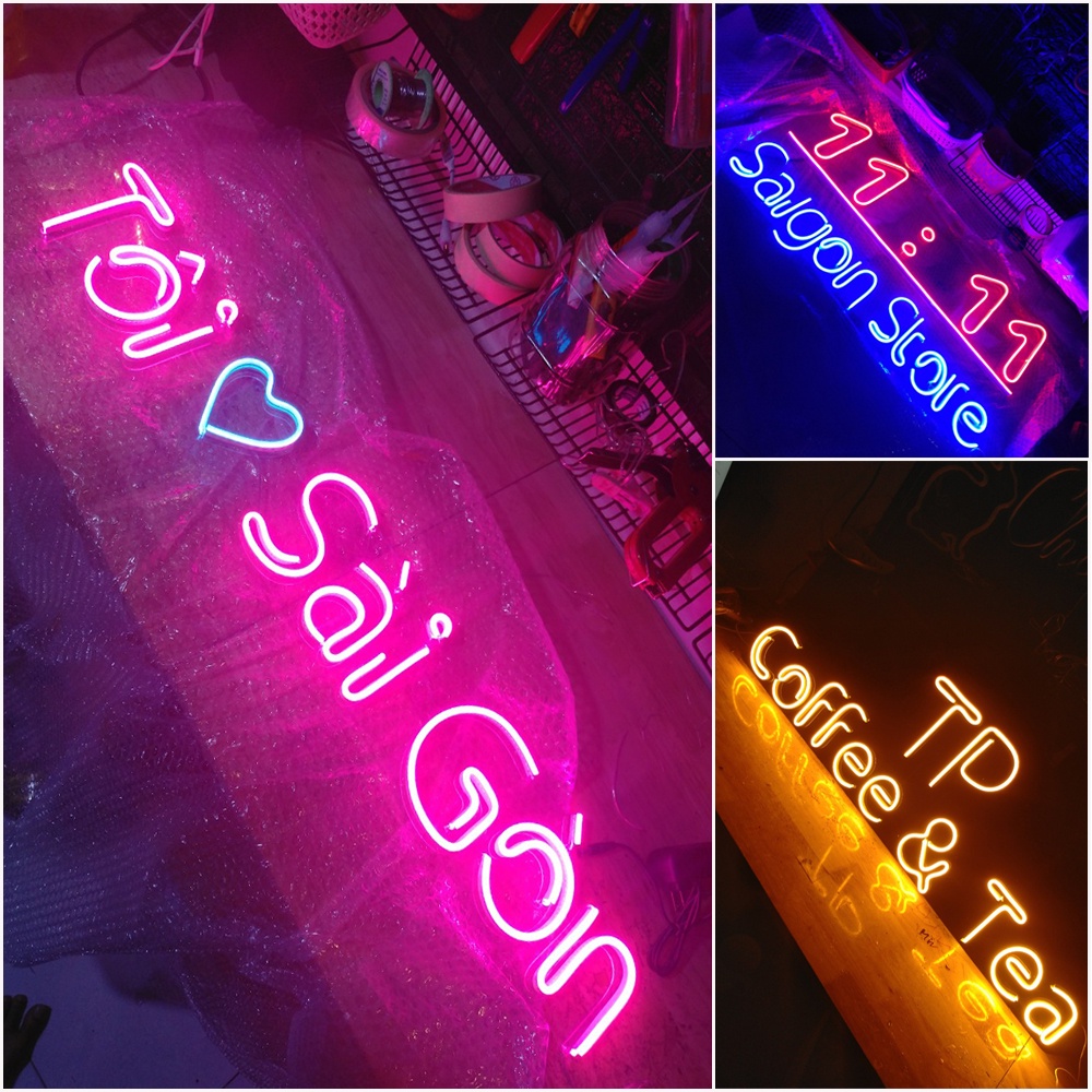 [TẶNG KÈM KEO] Đèn Led Neon Theo Tên Tùy Chọn font Clip | 84Fclip ...