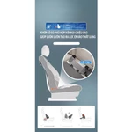 Tựa lưng CICIDO cao cấp có massage hồng ngoại dùng cho ô tô,ghế văn phòng- đệm tựa lưng cao su non bảo vệ cột sống(XH21) — ảnh 6