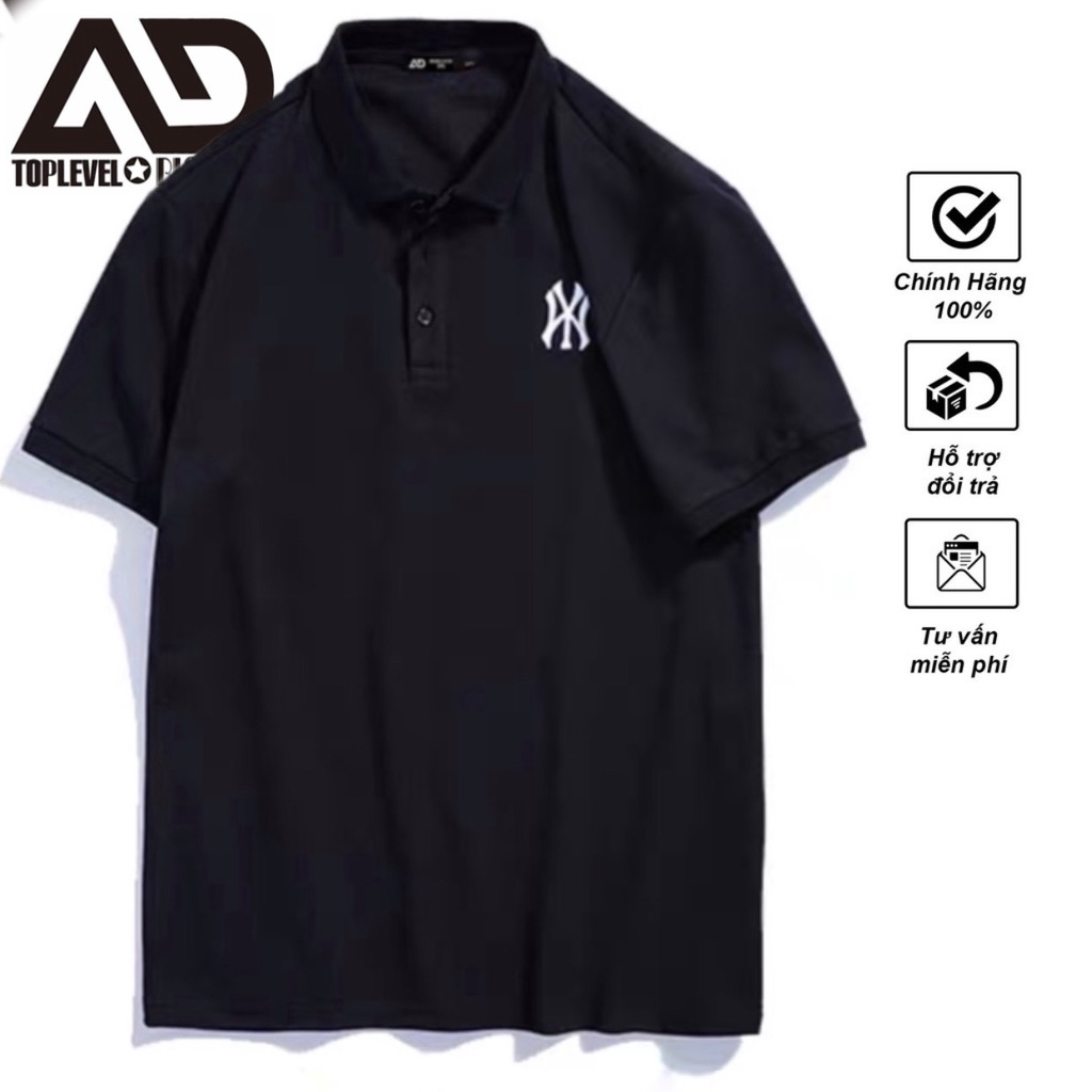 áo Polo Nam Bigsize, logo chứ YW,Chất liệu cao cấp, form cá sấu, chống nhăn, bền màu, trẻ trung