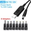 YRBWD Boost Line Bền USB sang DC Jack cho Bộ định tuyến Wifi Modem Bộ chuyển đổi loa quạt