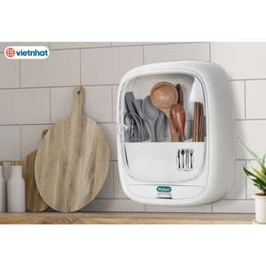 Hộp đựng đũa dán tường Hokori 6788, Hộp đựng đũa đa năng Việt Nhật cao cấp