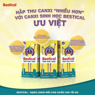 [Chính hãng có tích điểm] Bestical bổ sung canxi và vitamin d3k2 giúp tăng chiều cao vượt trội cho bé