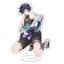 SQ11 Genshin Tác Động Hình Anime Đồ Chơi Mô Hình Giá Đỡ Đĩa Ganyu Zhongli Shenhe Trang Trí Nhà Bộ Sưu Tập Trang Trí Quà Tặng