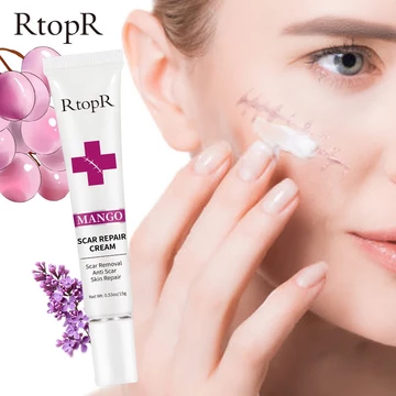 [Hàng thật] Kem sửa chữa sẹo xoài RtopR 15g Loại bỏ và sửa chữa sẹo trên mặt, cơ thể, bỏng ở trẻ em, phụ nữ sau sinh