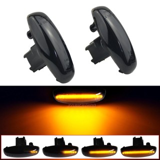 1 Cặp Dành Cho Xe Toyota Yaris Vios Đèn Led Năng Động Bên Đánh Dấu Biến Tín Hiệu Thứ Tự Blinker Ánh Sáng 2014 2015 2016 2017-2019