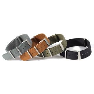 Dây Đeo Thay Thế Bằng Nylon Và Canvas Nylon Có Khóa Inox Chất Lượng Cao Cho Đồng Hồ Thông Minh NATO