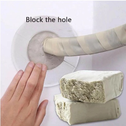 Xi măng dẻo bịt lỗ điều hoà, đường ống nước