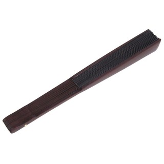Quạt Gấp 33cm Màu Đen Viết Thư Pháp Cho Nam