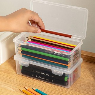 Hộp lưu trữ FURNIGO Hộp đựng máy tính để bàn di động Hộp đựng bút đánh dấu dung tích lớn