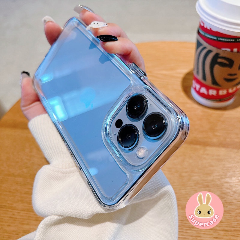 Dành Cho Samsung Galaxy A73 A53 A33 A23 A13 A22 A72 A52 A71 A51 A50 A50s A30s A30 A20 A32 A31 A12 Ốp Mềm Trong Suốt Chống Sốc Sang Trọng