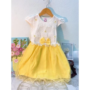 váy cotton công chúa cho bé gái 12-26kg, váy công chúa cho bé gái mặc nhà