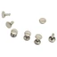 100 chiếc DIY Rivet Rivet Rivet Metal Board - Bạc