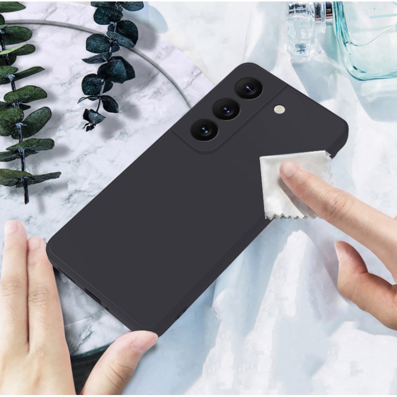 Ốp Điện Thoại TPU Dẻo Vuông Màu Kẹo Ngọt Tươi Tắn Đơn Giản Cho Samsung Galaxy S23 S22 Ultra S23 S22 Plus S23 + S22 + S21 S20 FE