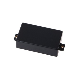 Charmantcc1 Guitar Pickup Cover Nhựa Matte Pickup Cover Màu Đen Điện Pickup Cover với Hạt Đồng Tai Vỏ Guitar