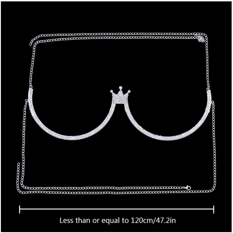 King Chain Ngực Giá Đỡ Áo Ngực Dây Xích Bikini Body Dây Xích Eo Đơn Giản Cho Nữ