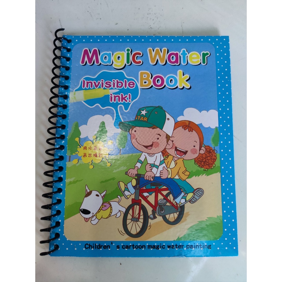 Sách nước tô màu ma thuật cho bé, Đồ chơi tranh tô màu nước đa dạng chủ đề