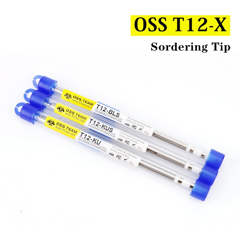 OSS T12 Soldering Iron Tip T12-X Tips BLS/BJS/SKUS/KU/SUK/LS/ILS Tip ...
