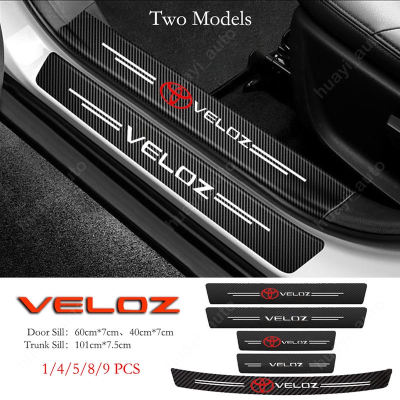 Miếng Dán Chống Trầy Không Thấm Nước Bảo Vệ Cốp Xe Hơi Toyota Veloz