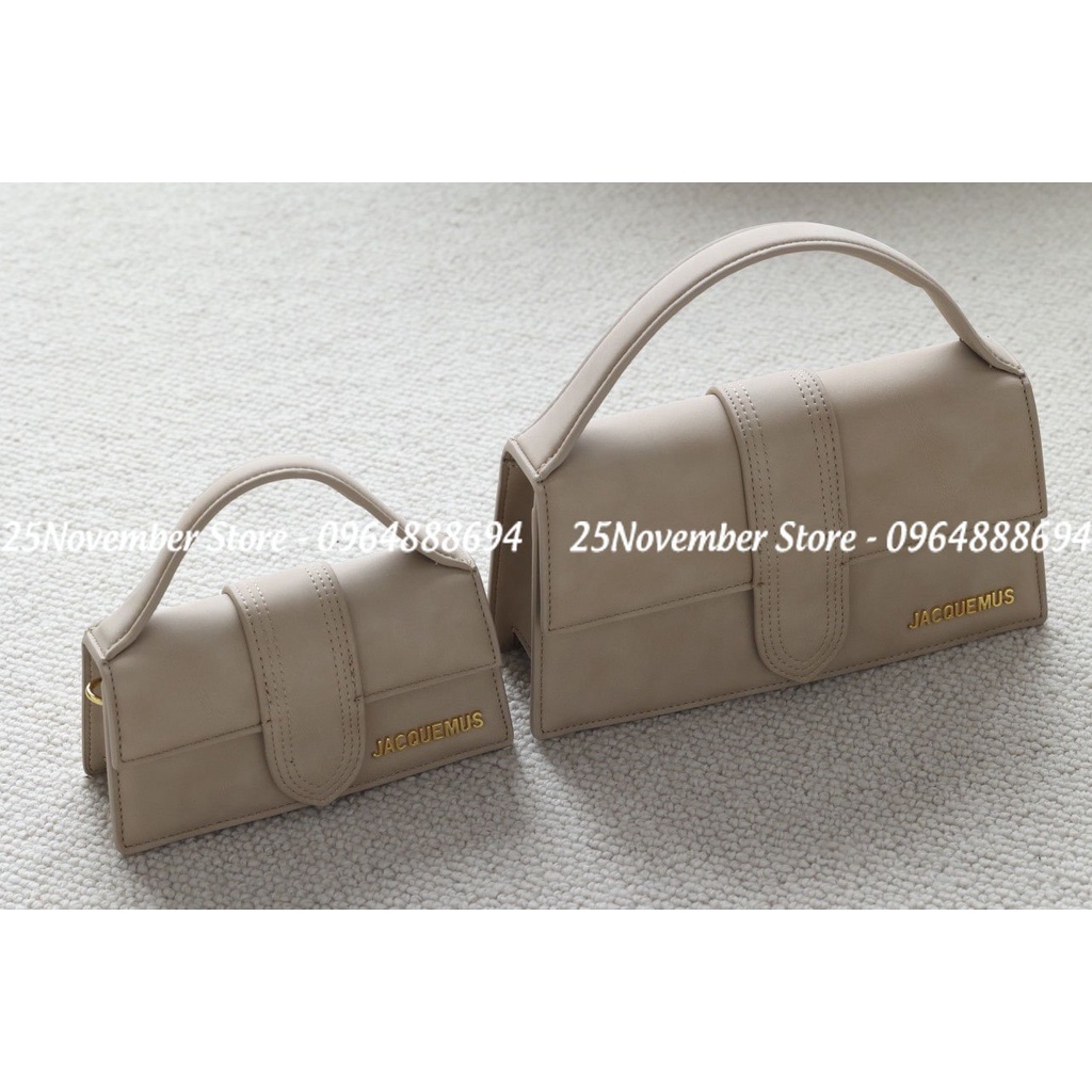 bambino nude Túi Xách Jac.Que.Mus BAMBINO Màu Nude 2 Size 17,24 | Shopee Việt Nam