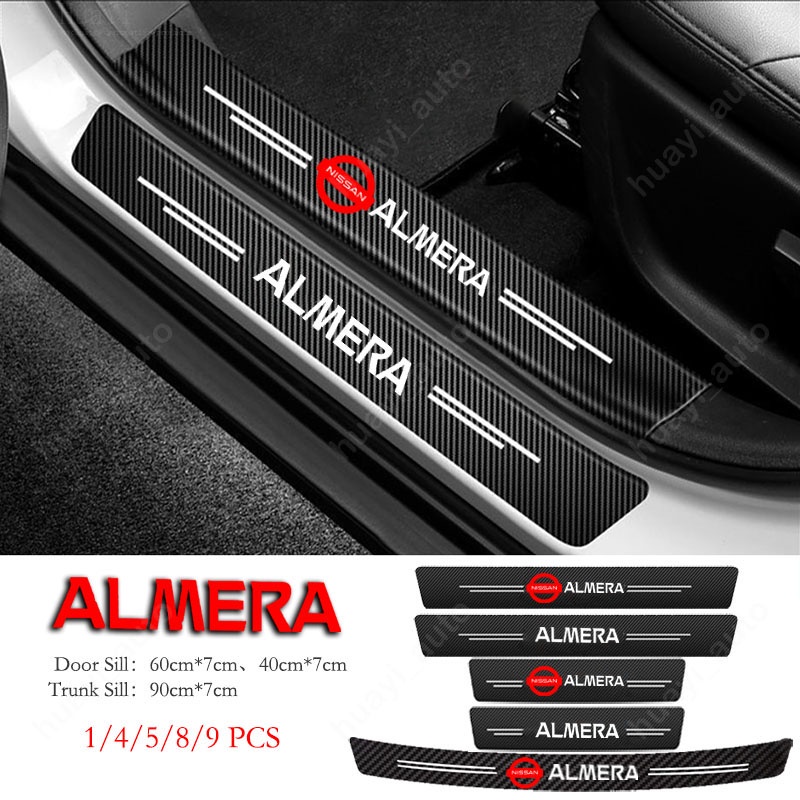 Miếng Dán Chống Trầy Không Thấm Nước Bảo Vệ Cốp Xe Hơi Nissan Almera
