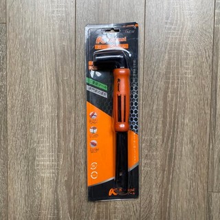 Bộ lục giác bi đen chữ L KAPUSI K-0196 8 chi tiết từ 1.5-10mm , thép cao cấp