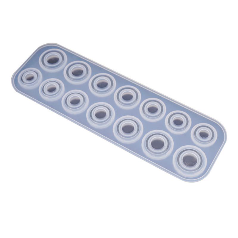 Khuôn Silicone Mềm cho Đúc Nhẫn DIY từ Nhựa Cao Cấp - Trang Sức Thủ Công