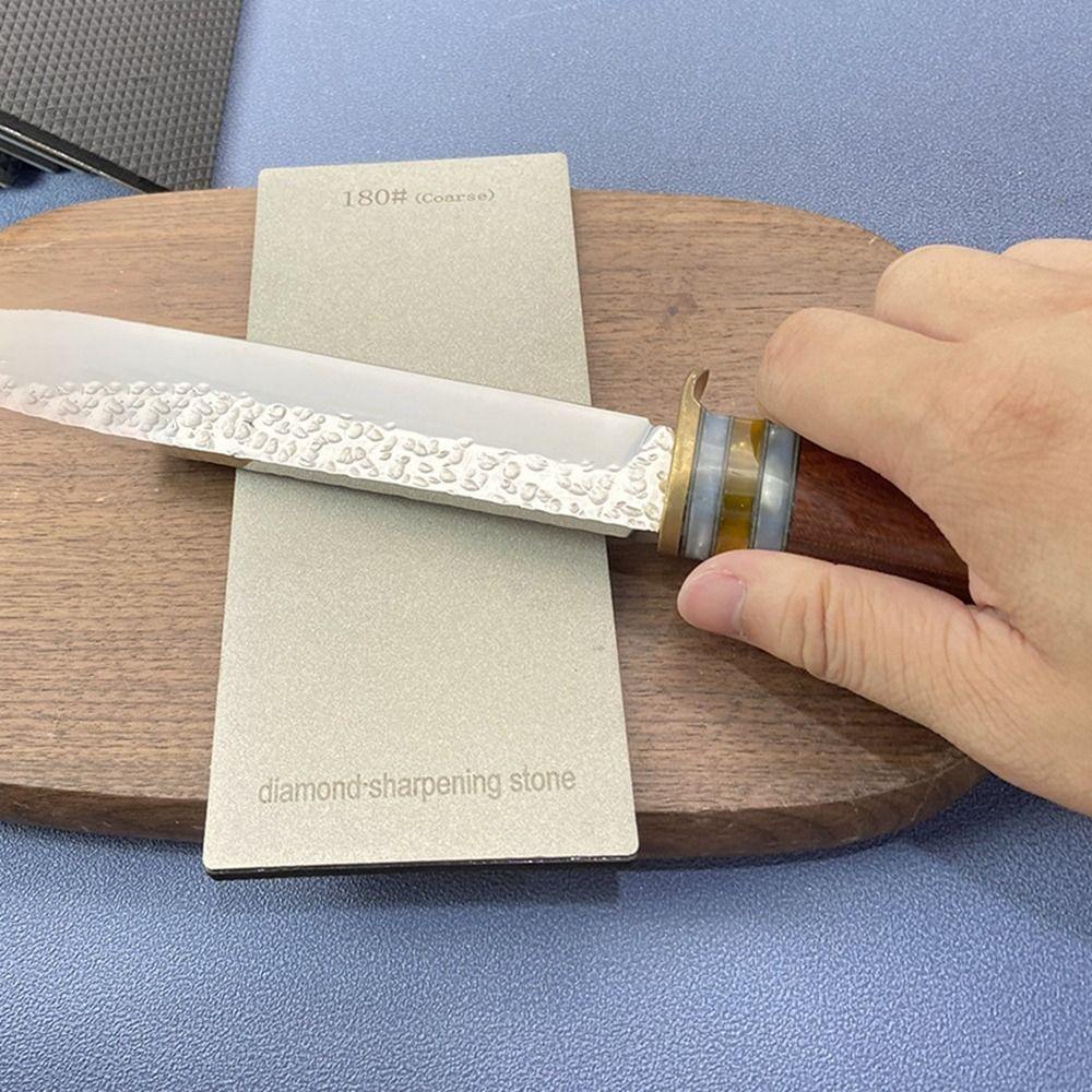 DELMER Mài Bền Đánh Bóng Dao Nhà Bếp Kim Cương Chống Trơn Trượt Chống Trượt Grit 80-3000 Trọng Lượng Nhẹ Mài Đá