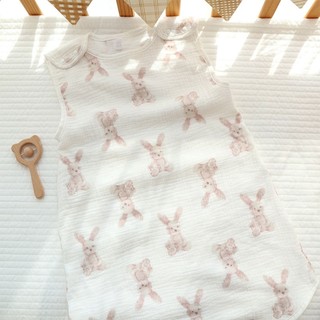 Innlike1 Sơ Sinh Mùa Hè Sleepsack Cho Bé 4 Lớp Áo Cotton Túi Ngủ Trẻ Sơ Sinh 0-24M Ba Lô Ngủ Thân Thiện Với Da Chống Dính Q