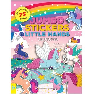 Sách - Jumbo Stickers For Little Hands - 75 Stickers! - Ndbooks