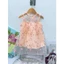 váy hoa nổi bé gái cực sang 10-19kg, váy thêu hoa sang chảnh hàng quảng châu bé gái