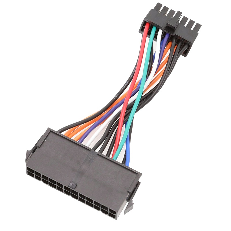Cáp ATX Pealike 24P đến 14P Dây Nguồn Điện 24-pin đến 14-pin cho IBM