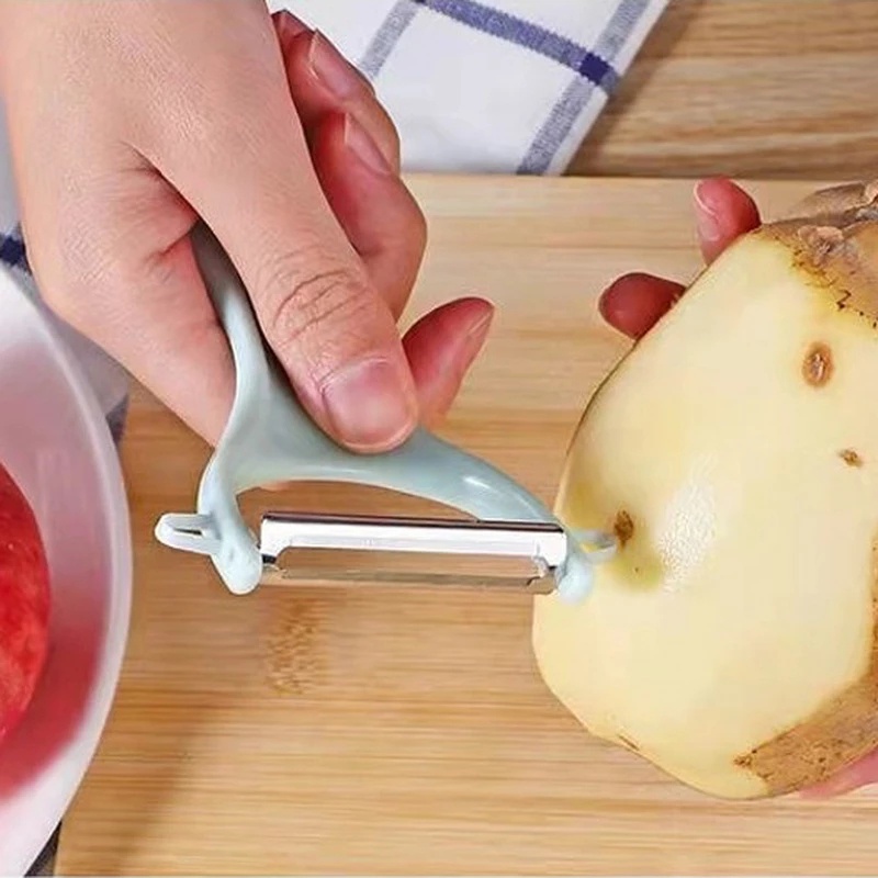 Dụng cụ gọt vỏ khoai tây cà rốt đa chức năng / Dụng cụ gọt vỏ trái cây bằng thép không gỉ Phụ kiện nhà bếp