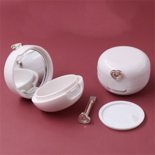 Hộp Rỗng Đựng Son Dưỡng Môi 20g Kèm Cọ Tiện Dụng