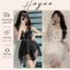HT57 Váy ngủ sexy viền ren tiểu thư sang chảnh,váy ngủ lụa dáng xoè xẻ ngực gợi cảm HT57