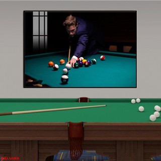 Tranh Trang Trí Quán BIDA Billiard (60x90cm) - Tranh Treo Tường Laminate Tráng Gương