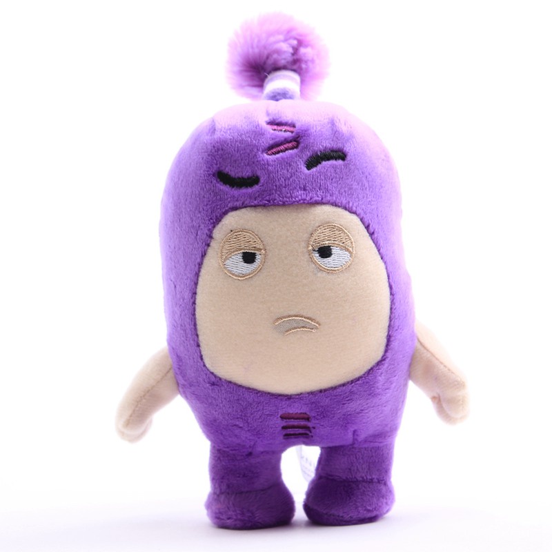Gấu bông Oddbods Pogo Zee Jeff Fuse Slick 18cm / 30cm mềm mại dễ thương dành cho bé