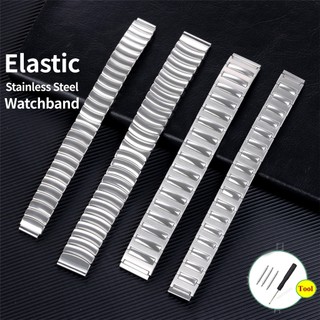 Dây Đồng Hồ Thay Thế Bằng Thép Không Gỉ Trơn Màu Kích Thước 12mm 14mm 18mm