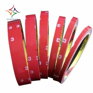 Cuộn Băng Keo Xốp Hai Mặt Màu Đỏ Siêu Dính Mạnh Mẽ Cho Xe Hơi / Xe Hơi