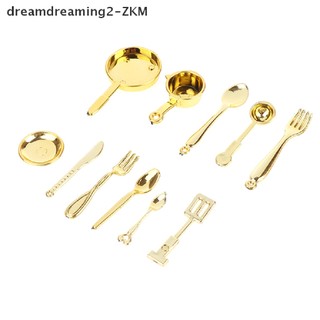 Bộ 11 Dụng Cụ Ăn Uống Trang Trí Nhà Búp Bê