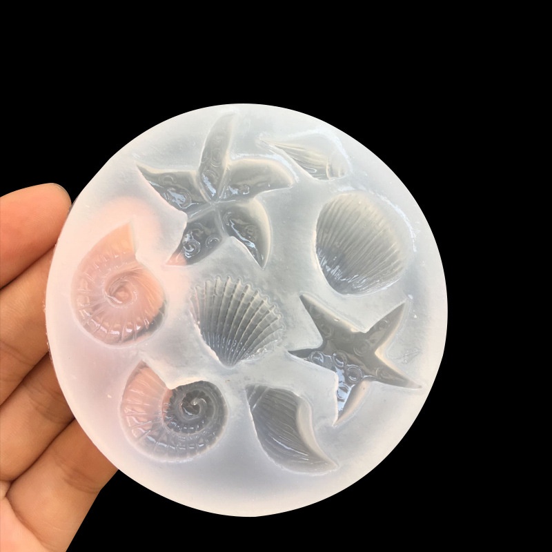 Khuôn Silicon Làm Mặt Dây Chuyền Hình Vương Miện / Chân Chó / Mèo Trang Trí Bánh Kem DIY