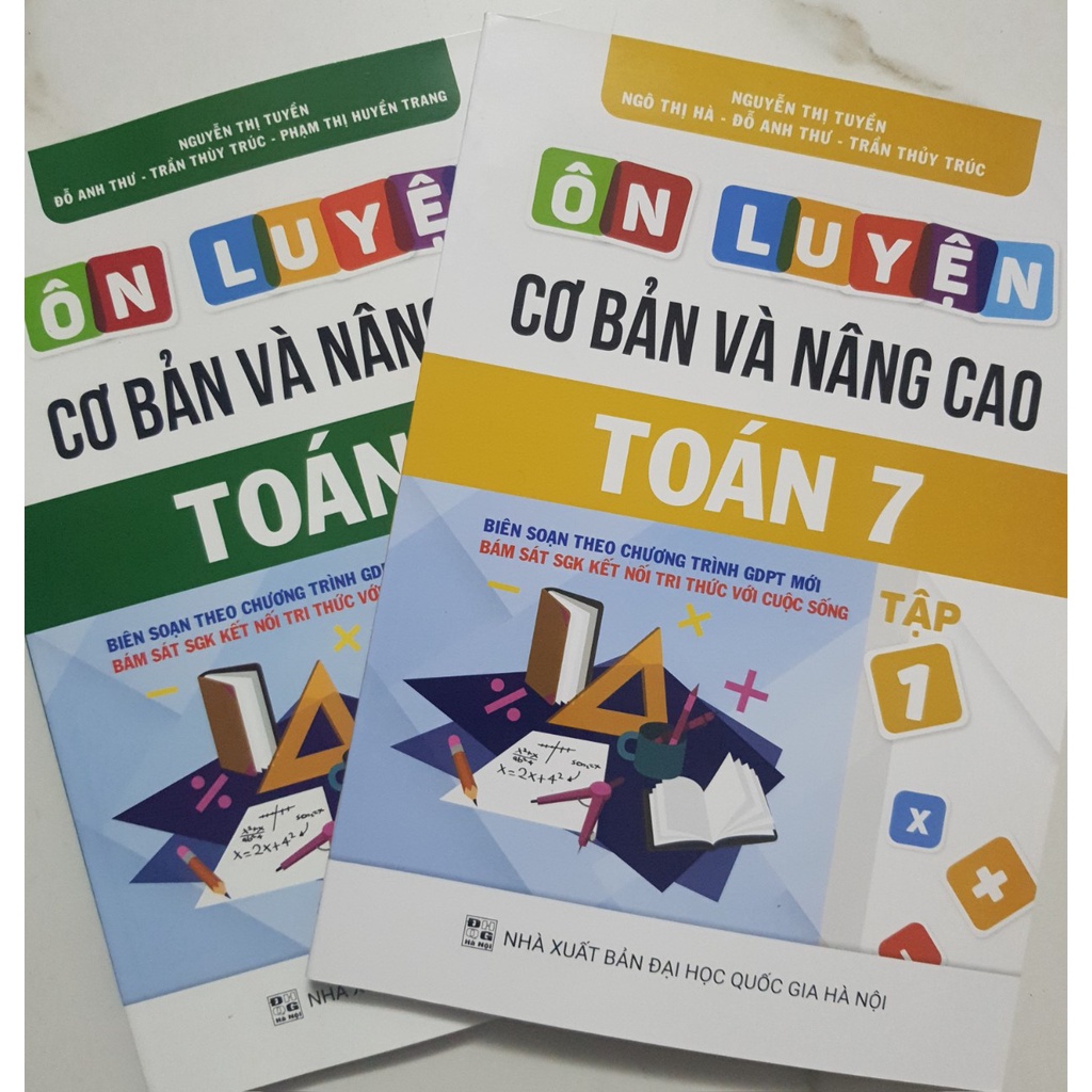 Ảnh Sách - Combo Ôn luyện cơ bản và nâng cao Toán 7 (Hai tập) - Bộ sách Kết Nối 1