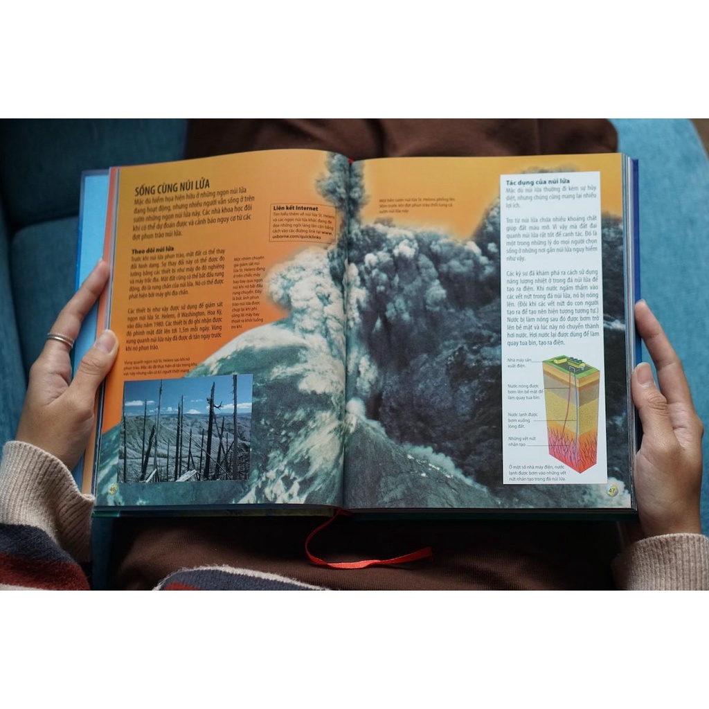 Ảnh Sách Bách Khoa Toàn Thư Về Địa Lý - Kèm Atlas Thế Giới - Geography Encyclopedia (Đinh Tị) 3