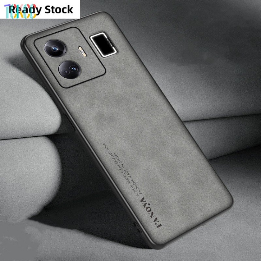 Ốp Điện Thoại Da Cừu Mềm Nhám Chống Sốc Sang Trọng Cho Realme GT Neo 5 GT3 Realme 9 9i Q5 Pro GT Neo 3T