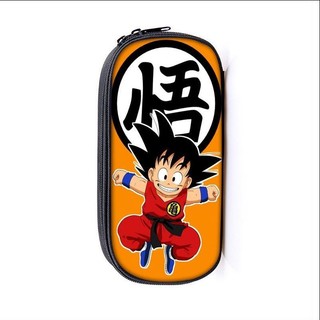 YT4 Dragon Ball Hoạt Hình Một Lớp Dây Kéo Học Sinh Bút Chì Trẻ Em Bút Bảo Quản Văn Phòng Phẩm Hộp polyester personalit