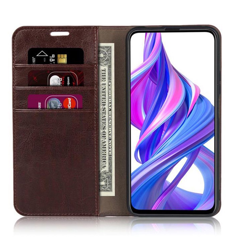 Ốp Điện Thoại Cho Samsung Galaxy S22 FE Plus Note 20 Ultra A53 A33 A13 A23 M53 A52 A72 5G Ví Đựng Thẻ Da Thật Chính Hãng