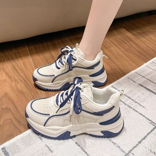 Giày Thể Thao Nữ Độn Đế 5Cm H32 Chất Liệu Da Siêu Đẹp Mẫu Mới Hot Trend  2023, Sneaker Nữ Phong Cách Thời Trang Đế Cao | Shopee Việt Nam